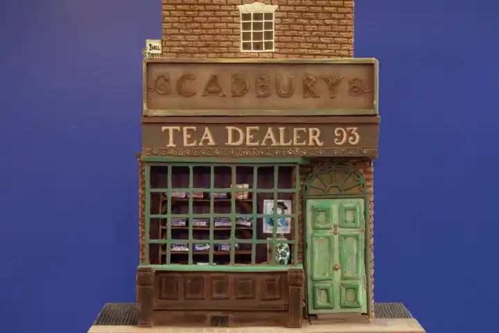 Cadbury marks 200 years with recreation of first shop using 667 chocolate bars