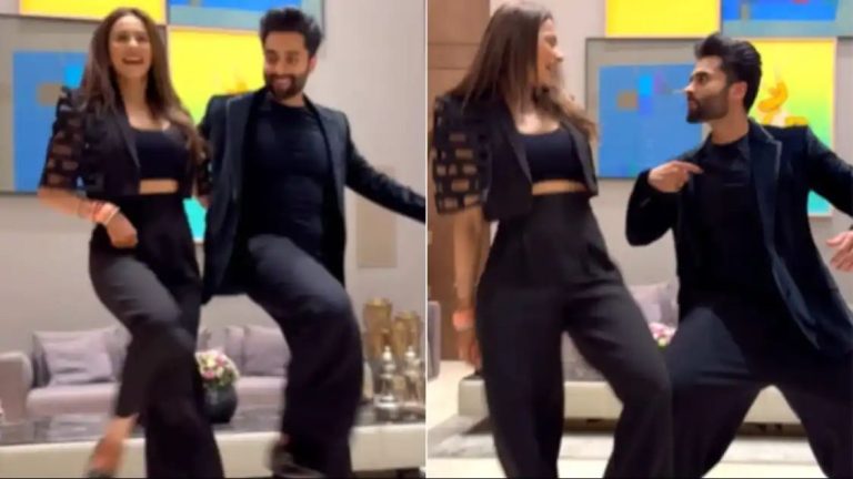 Newlyweds Rakul Preet-Jackky Bhagnani take ‘Go Mast Malang Jhoom’ challenge