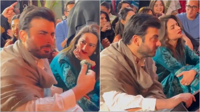 Watch: Fawad Khan is mesmerised as Zeeshan Ali sings ‘Tere Hawale’ for him