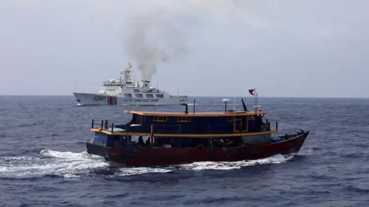 China coastguard’s ‘dangerous manoeuvres’ caused South China Sea collision, Philippines says