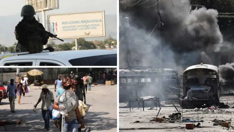 Haiti: Gangs try to seize control of main airport in Port-au-Prince amid new attacks on govt sites