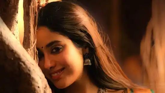 Janhvi Kapoor looks pretty in her first look from Telugu debut Devara: Part 1