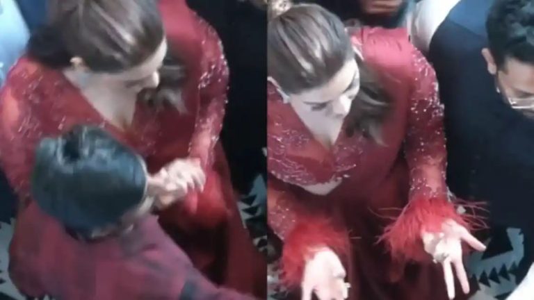 Kajal Aggarwal Irked By Man Who Put His Hand Around Her Waist At Hyderabad Event; Video Goes Viral