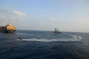 Navy conducts daring rescue operation of 21 crew after Houthi targets vessel in Gulf of Aden