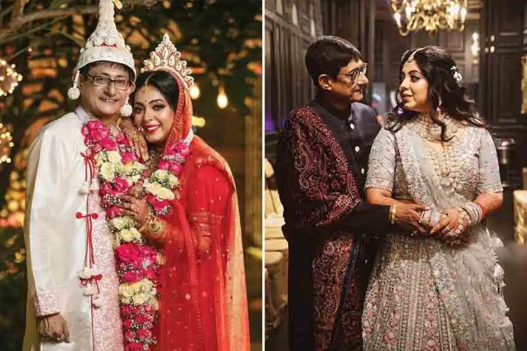 Snapshots from Kanchan Mullick and Sreemoyee Chattoraj’s wedding album