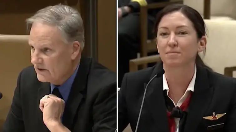 Republican lawmaker calls female pilot ‘stewardess’ during hearing on sick time