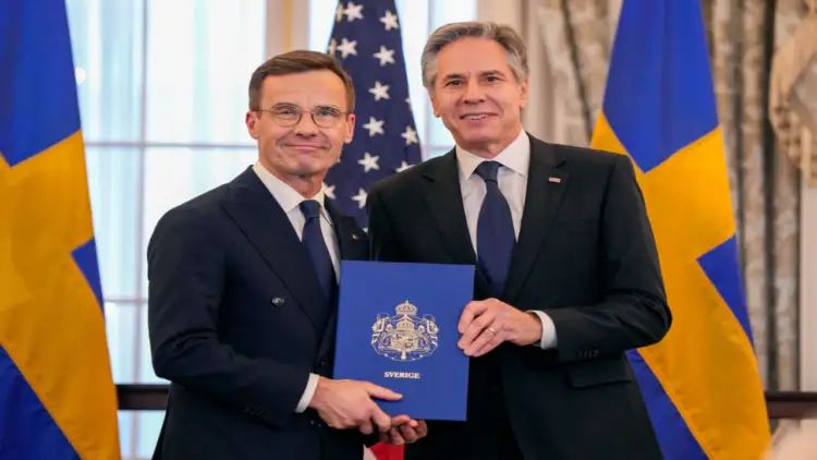 Sweden officially joins NATO as 32nd member, strengthening transatlantic alliance