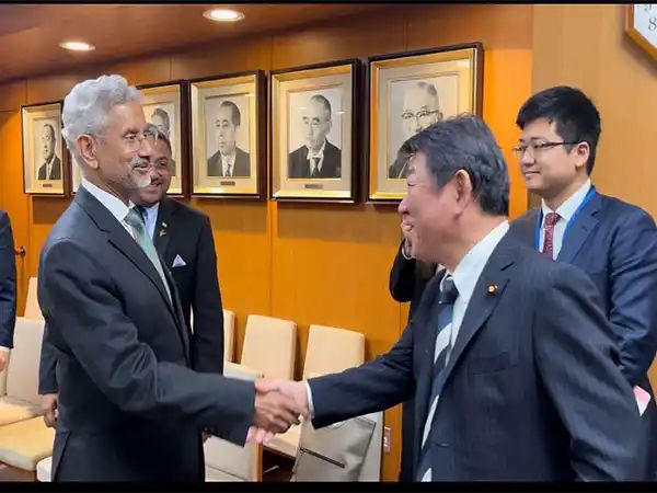 EAM Jaishankar, Secy-General of Liberal Democratic Party discuss ways to strengthen ties in an uncertain world