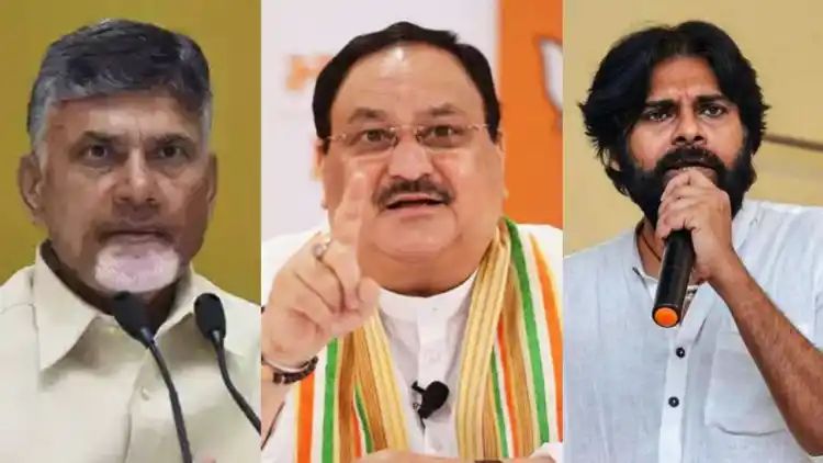 BJP-TDP-Jana Sena Finalise Seat-Sharing Deal For Lok Sabha & Andhra State Polls