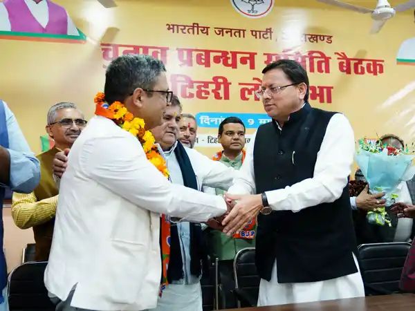 Uttarakhand: Congress leader Manish Khanduri joins BJP ahead of Lok Sabha polls