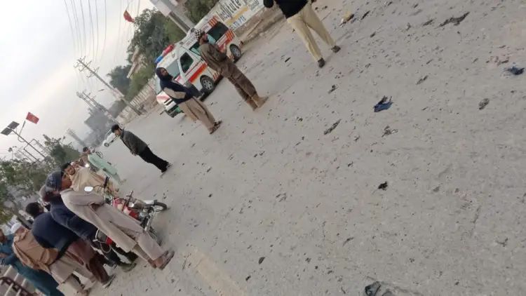 Pakistan: Blast In Peshawar 2 Killed, One Fatally Injured; Visuals Surfaces