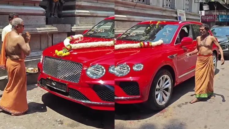 Bentley Bentayga Delivery Video Goes Viral For Its Pooja Rituals: Check Out All Details Here