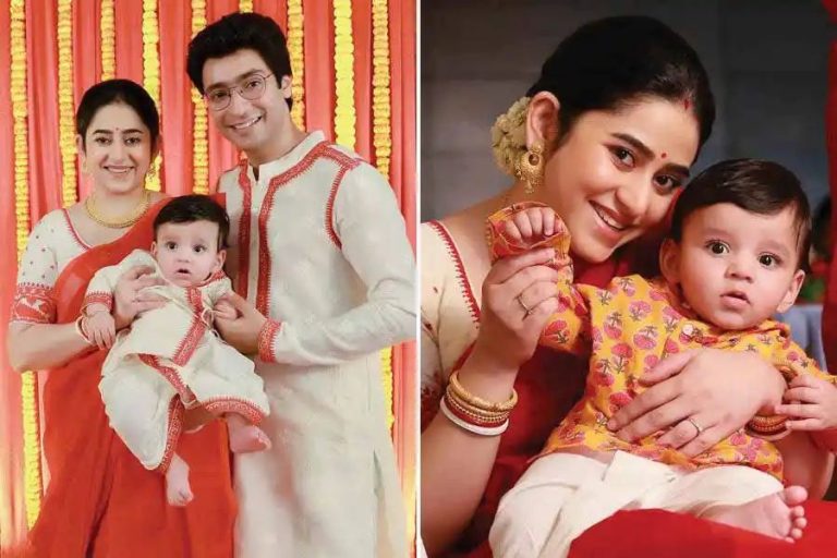 Gaurav Chakrabarty and Ridhima Ghosh’s son Dheer makes his social media debut