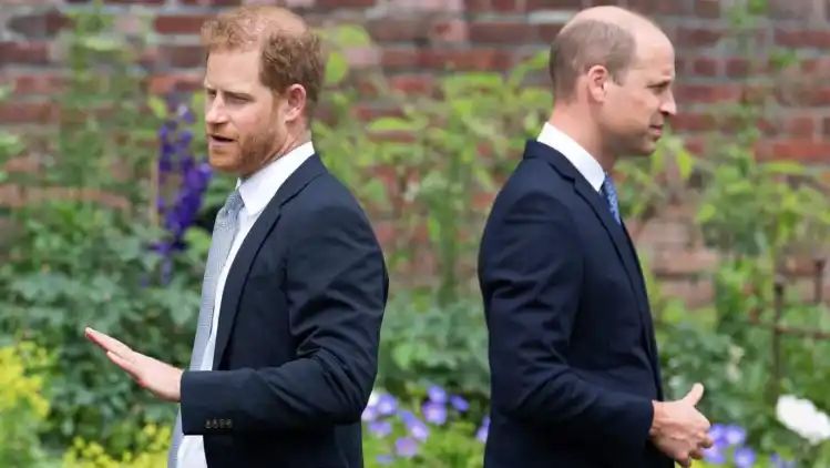 Drama continues as Prince William, Harry honour mother Diana at London event separately