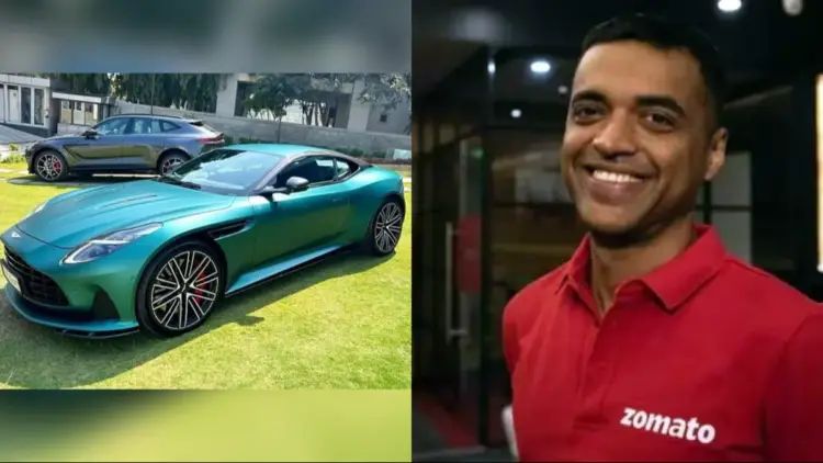 Zomato CEO Deepinder Goyal buys India’s first Aston Martin DB12 for Rs 4.59 cr