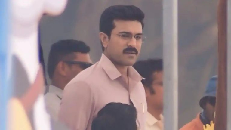 Ram Charan’s look from Shankar directorial Game Changer leaked from the sets. See here