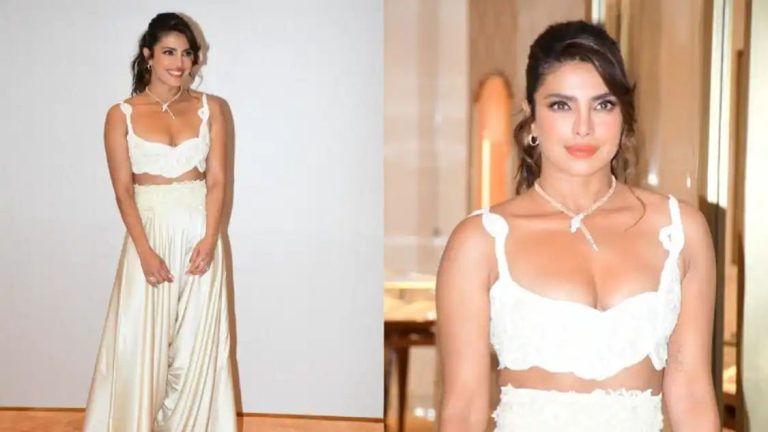 Priyanka Chopra glows in white as she attends event in Mumbai mall, see videos