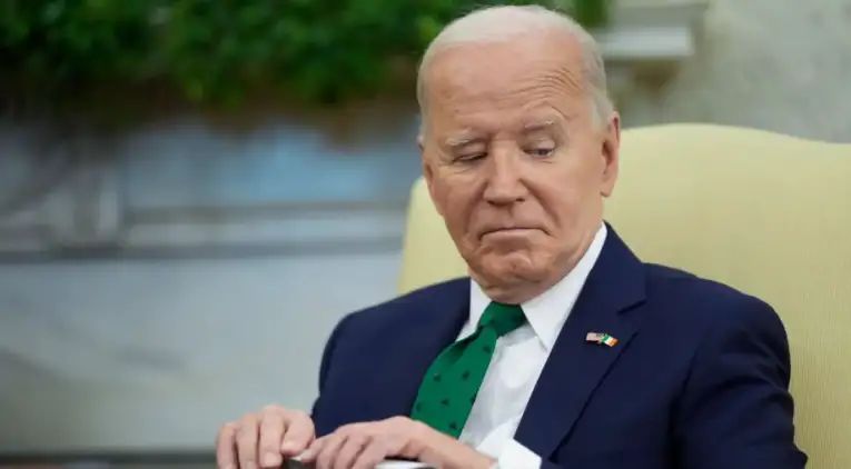 ‘Too old’ Biden again spotted with ‘cheat codes’ in meeting with Irish PM