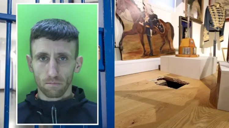 Man cuts hole through floor to steal ‘priceless’ silverware from UK museum; jailed for 2.5 years