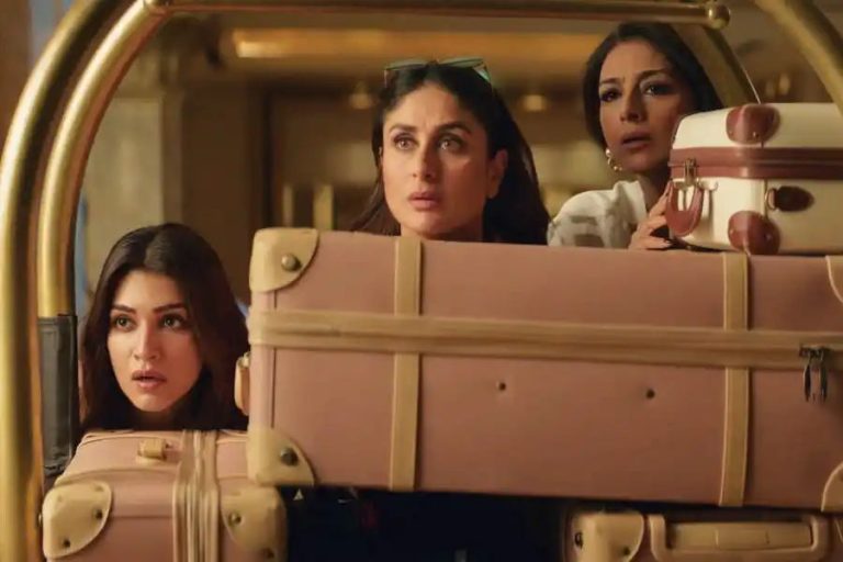 Kareena Kapoor, Kriti Sanon and Tabu’s air hostesses moonlight as gold smugglers in Crew trailer featuring Saswata Chatterjee