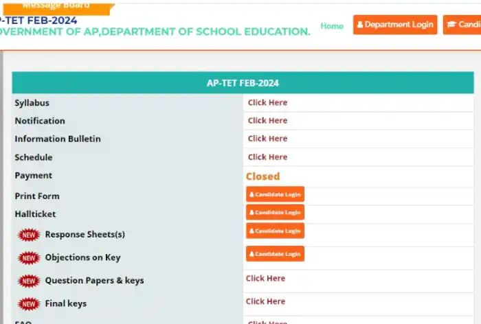 AP TET Results 2024: Andhra Pradesh TET Results at aptet.apcfss.in Soon; Final Answer Key, Passing Marks Here