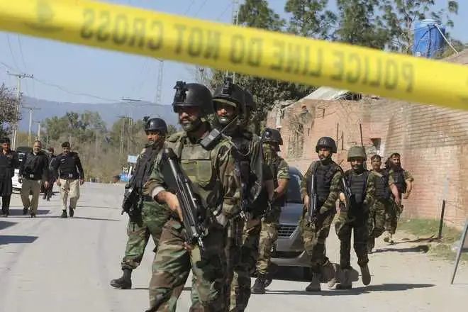 Two officers among seven Pak soldiers killed in terror attack