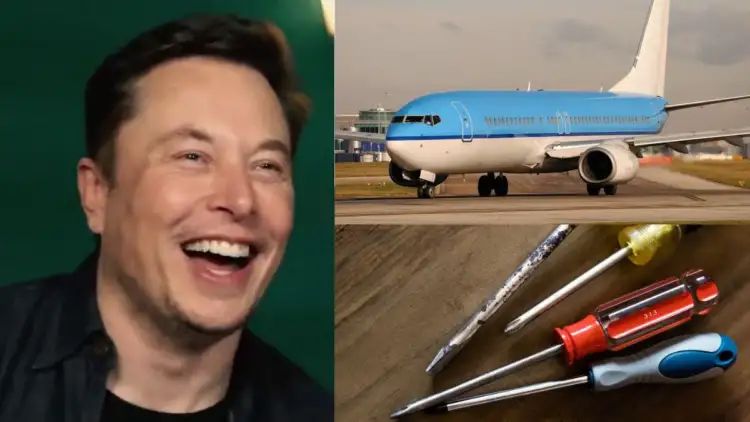 Elon Musk Posts Satirical News Saying ‘Screwdrivers Permitted On Boeing Flights,’ Netizens React With Memes