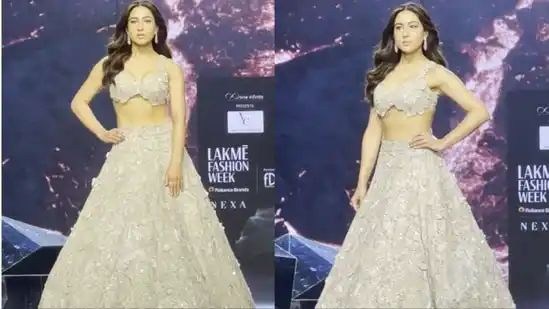 Fans praise Sara Ali Khan for not hiding her burn marks while walking the ramp: ‘She’s showing her scars gracefully’