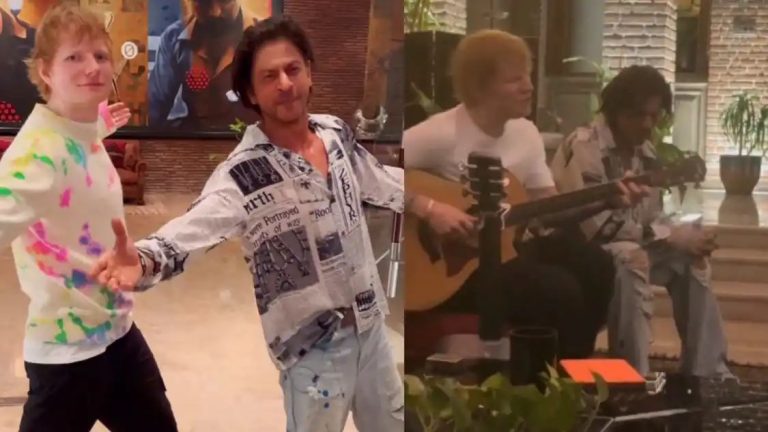 Ed Sheeran performs for Shah Rukh Khan, internet calls it ‘Perfect’. Watch video