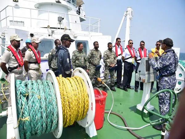 Coast guards of friendly countries undergoing IMO Oil Pollution Response Course in Chennai