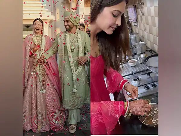 Post wedding, Kriti Kharbanda shares glimpses of her “pehli rasoi”