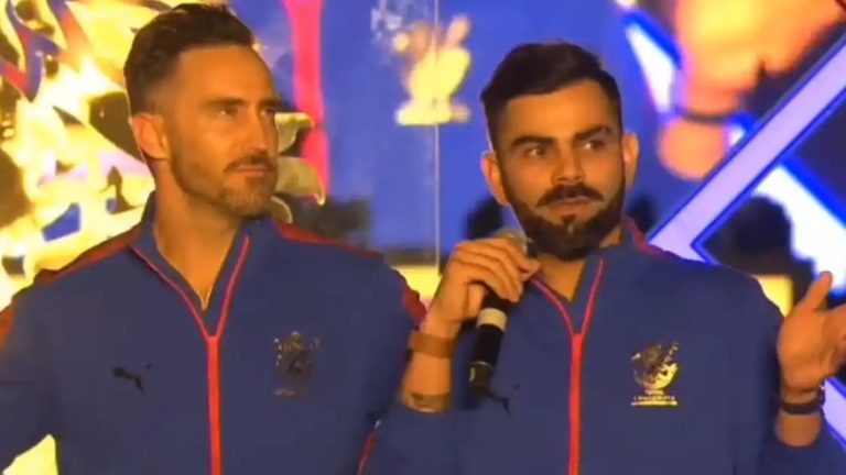 Idu RCB Hosa Adhyaya’ Virat Kohli Uses Perfect Kannada Slang to Cheer Fanbase During RCB Unbox 2024 Event, Video Goes Viral