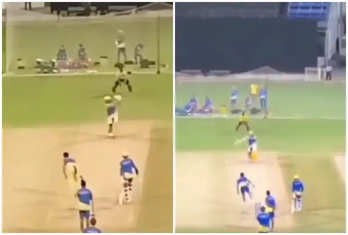 MS Dhoni Practices Helicopter Shot Ahead of CSK vs RCB IPL 2024 Opener; Video Goes VIRAL | WATCH