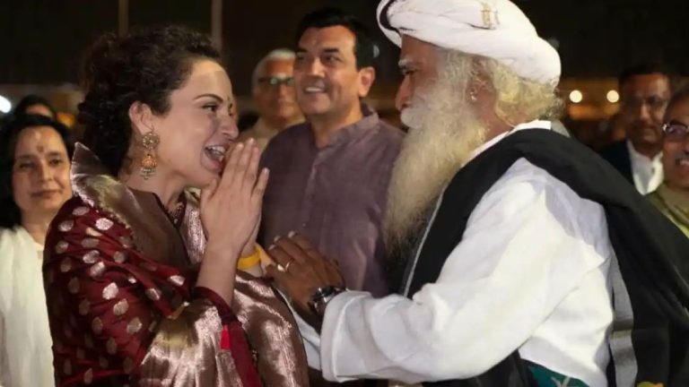 I felt God has collapsed`: Kangana Ranaut reacts to Sadhguru`s health scare