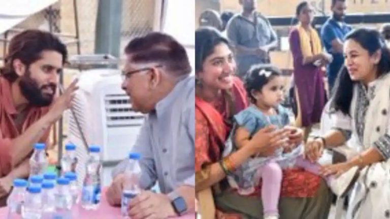 Thandel: Naga Chaitanya-Sai Pallavi Plan, Rehearse On The Set Of Chandoo Mondeti Film – See Photos