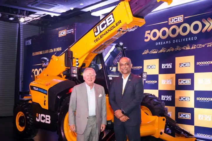 JCB rolls out 500,000th Made in India construction equipment