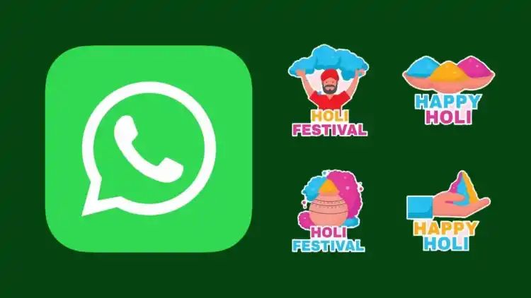 Happy Holi 2024 Wishes: How to Download Holi Stickers on WhatsApp and Send to Friends & Family