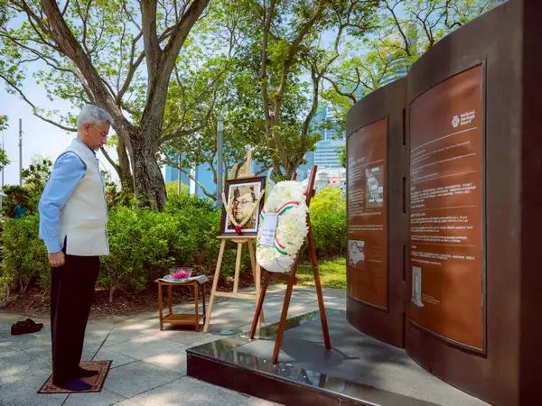 Jaishankar begins Singapore visit with homage to Netaji Subhash Chandra Bose, brave INA soldiers