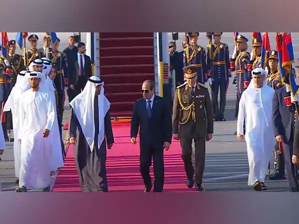 UAE President arrives in Cairo at start of Egypt visit