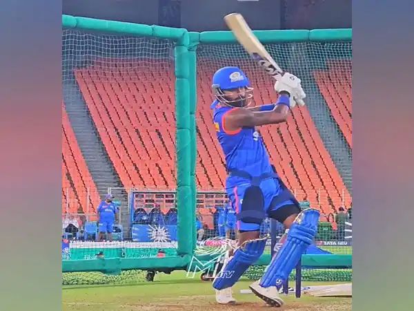 IPL 2024: MI’s Hardik Pandya sweats out ahead of Gujarat Titans clash