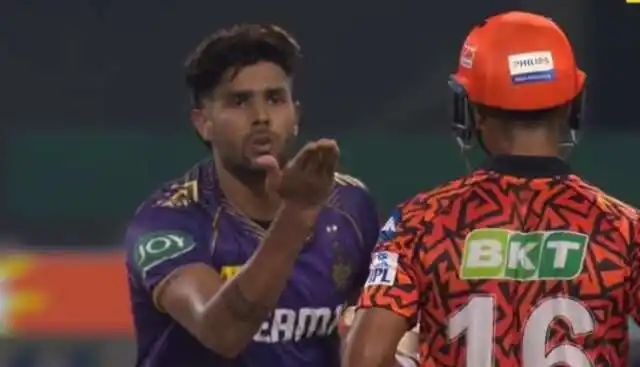 IPL 2024: KKR’s Harshit Rana heavily fined by BCCI for on-field antics