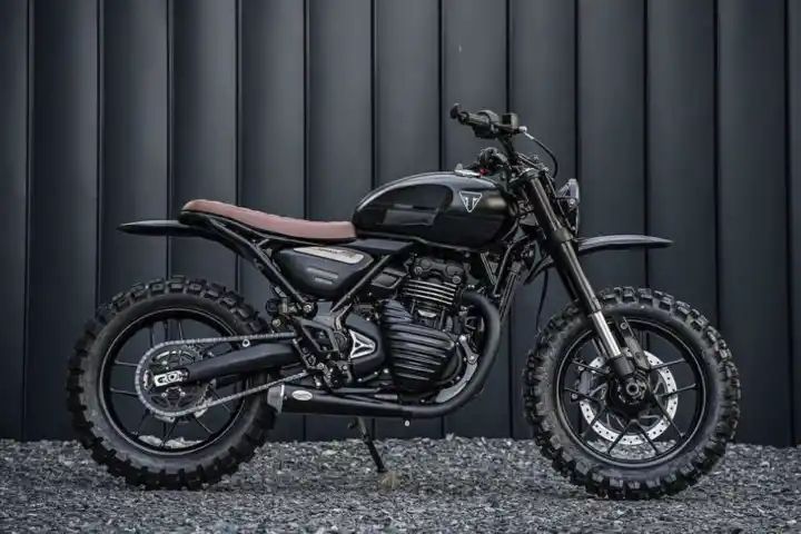 Check Out This Triumph Speed 400 Custom Scrambler Build From K-Speed