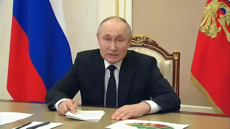 Vladimir Putin blames Islamic extremists for Moscow concert massacre