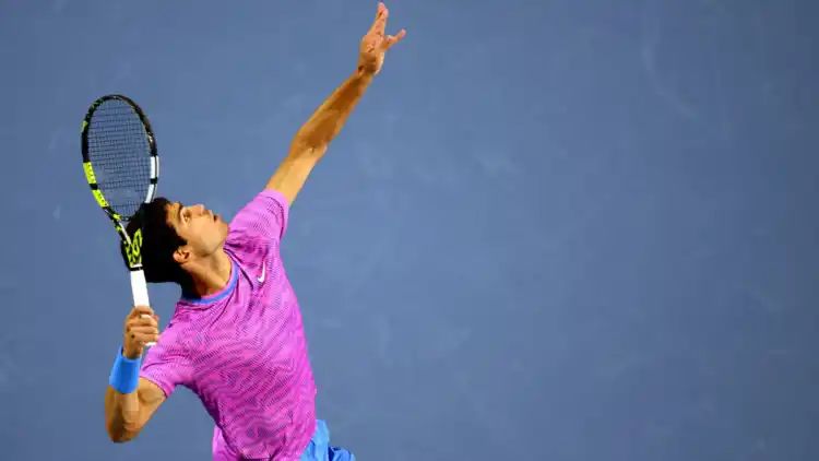 Carlos Alcaraz Beats Gael Monfils To Sail Into Fourth Round of Miami Open 2024