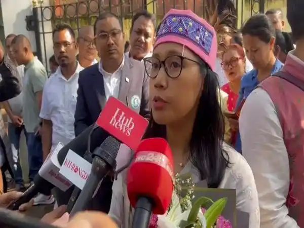 Meghalaya: NPP candidate for Tura, Agatha Sangma files her nomination papers