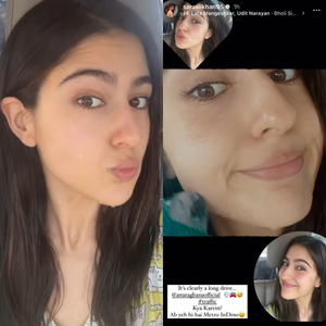 Sara Ali Khan beats traffic with ice facial as she heads for ‘Metro…In Dino’ shoot