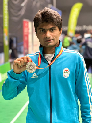 IAS officer Suhas LY bags silver in Spanish Para Badminton International