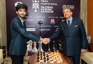 ‘Mera gaon, mera Gukesh’: Anand Mahindra on chess Grandmaster’s winning the game