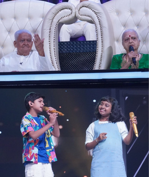 Pyarelal cheers ‘Superstar Singer 3’ contestants’ rendition of ‘Woh Hai Zara Khafa Khafa’