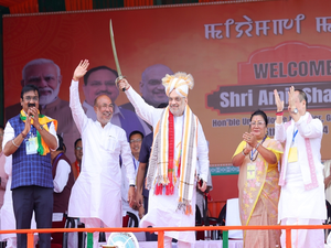 ‘Govt’s priority is to bring peace’, HM Amit Shah says at rally in Manipur